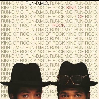 King Of Rock on Run DMC bändin LP-levy.