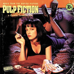 Pulp Fiction on Soundtrack vinyyli LP-levy.