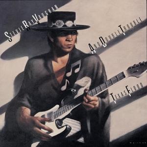 Texas Flood on Stevie Ray Vaughan artistin vinyyli LP.