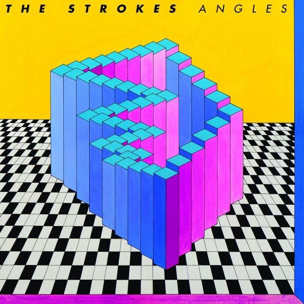 Angles on The Strokes bändin vinyyli LP.