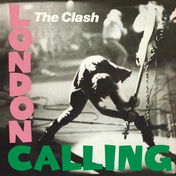 London Calling on The Clash bändin vinyyli LP.