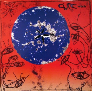 Wish on The Cure bändin vinyyli LP-levy.