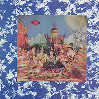 Their Satanic Majesties Request on The Rolling Stones bändin vinyyli LP-levy.