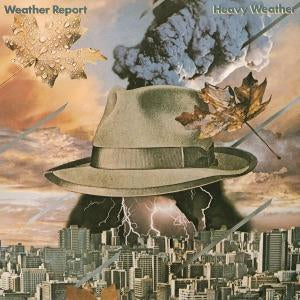 Heavy Weather on Weather Report bändin vinyyli LP.
