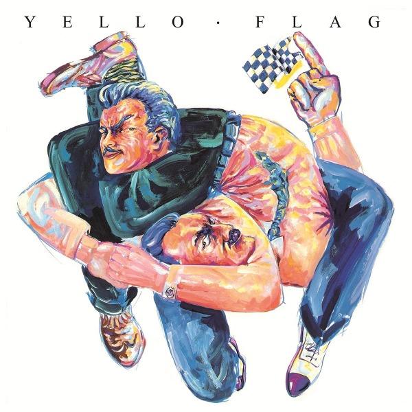 Flag on Yello bändin LP-levy.